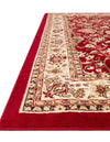 Isfahan Elegance Collection Area Rug - Naghsh-e Jahan (Burgundy) Rectangle Burgundy  lifestyle 7