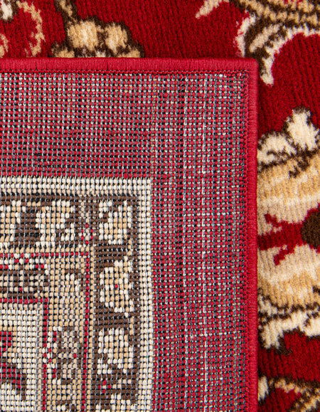 Isfahan Elegance Collection Area Rug - Naghsh-e Jahan (Burgundy)