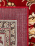 Isfahan Elegance Collection Area Rug - Naghsh-e Jahan (Burgundy)