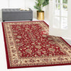 Isfahan Elegance Collection Area Rug - Naghsh-e Jahan (Burgundy) Rectangle Burgundy  lifestyle 18