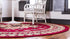 Tabriz Tapestries Collection Area Rug - Azerbaijan (Red)