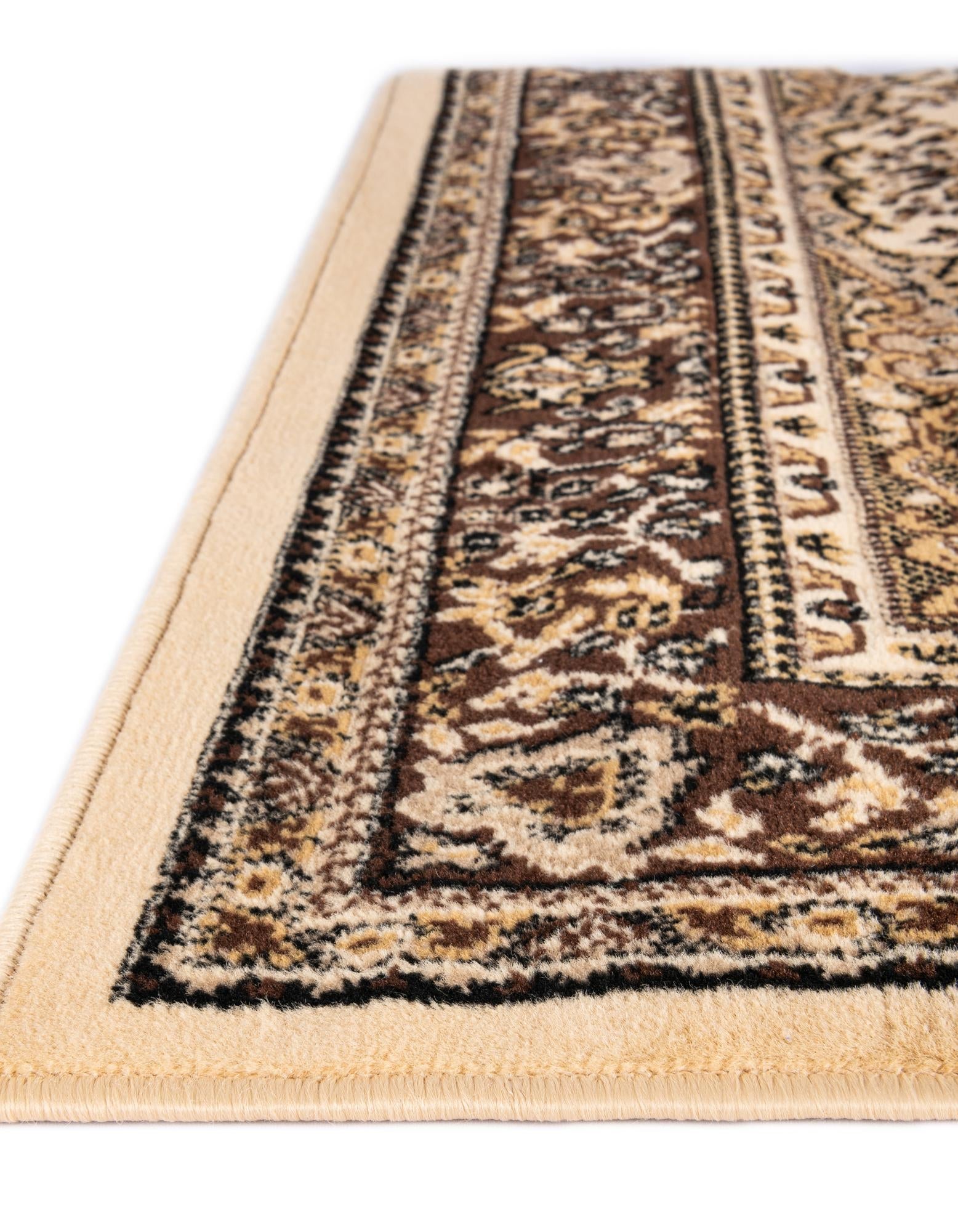 Tabriz Tapestry Collection Area Rug - Azerbaijan (Ivory)