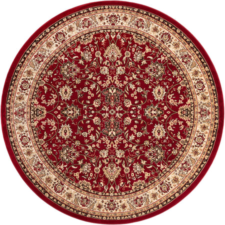 Isfahan Elegance Collection Area Rug - Naghsh-e Jahan (Burgundy)