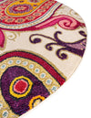 Marrakesh Elegance Collection Area Rug -  Beni Round Cream  lifestyle 62