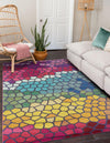 Marrakesh Elegance Collection Area Rug -  Melilla Rectangle Multi  lifestyle 2