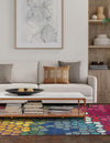 Marrakesh Elegance Collection Area Rug -  Melilla Rectangle Multi  lifestyle 4