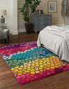 Marrakesh Elegance Collection Area Rug -  Melilla Rectangle Multi  lifestyle 6