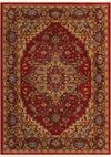 Persian Elegance Collection Area Rug -  Khorasan Rectangle Red Main