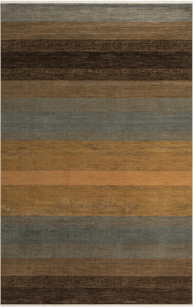 Zagros Oasis Collection Area Rug -  Mehran Rectangular Multi  lifestyle 7