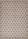 Lattice Gardens Collection Area Rug -  Bloomfield (Light Brown) Rectangle Light Brown  lifestyle 2