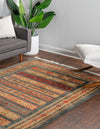 Zagros Oasis Collection Area Rug -  Khorramabad Rectangle Blue  lifestyle 6