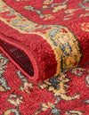 Persian Elegance Collection Area Rug -  Khorasan Rectangular Red  lifestyle 28