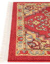 Persian Elegance Collection Area Rug -  Khorasan Rectangular Red  lifestyle 31