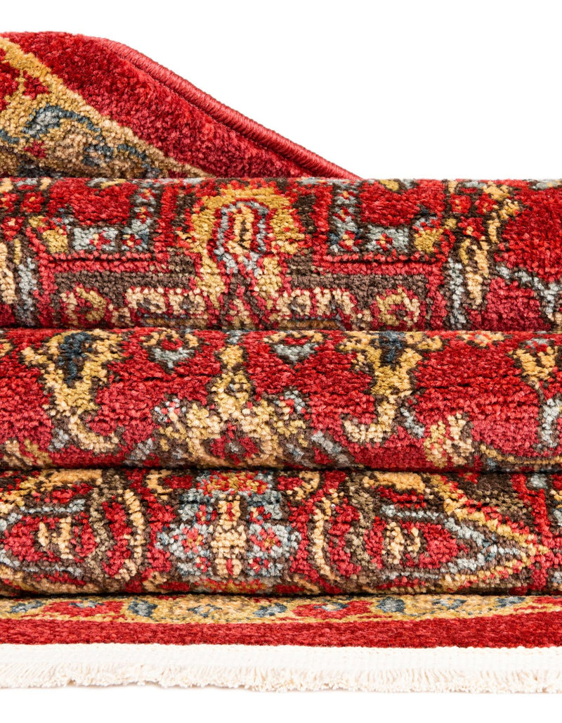 Persian Elegance Collection Area Rug -  Khorasan Rectangular Red  lifestyle 45