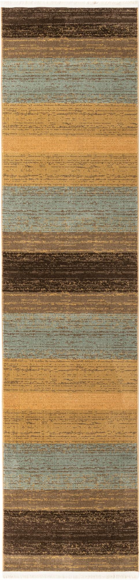 Zagros Oasis Collection Area Rug -  Mehran Runner Multi  lifestyle 9