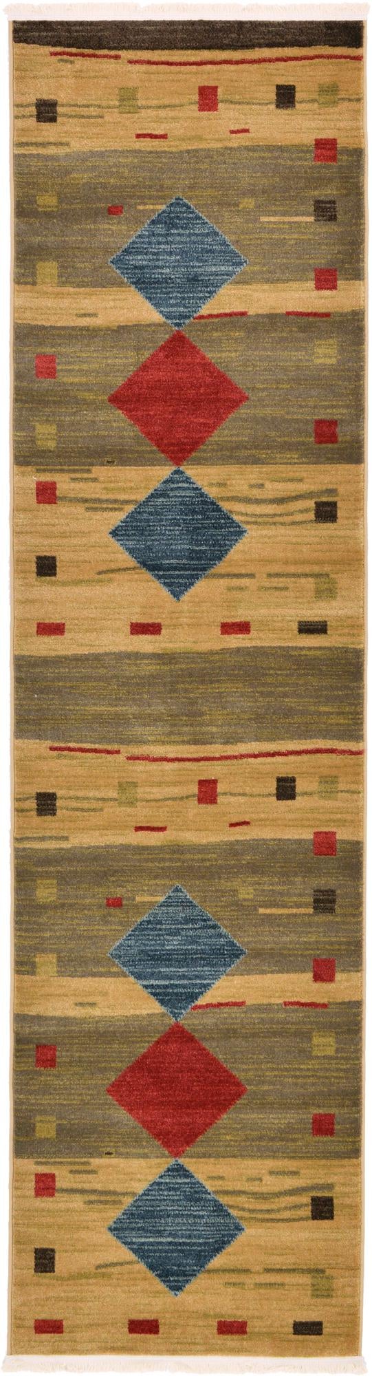 Zagros Oasis Collection Area Rug -  Susa Runner Tan  lifestyle 12