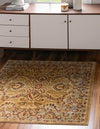 Jaipur Elegance Collection Area Rug -  Gaitore Square Dark Yellow  lifestyle 51