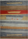 Zagros Oasis Collection Area Rug -  Lordegan Rectangle Blue  lifestyle 2