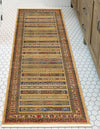 Zagros Oasis Collection Area Rug -  Khorramabad Runner Tan  lifestyle 154