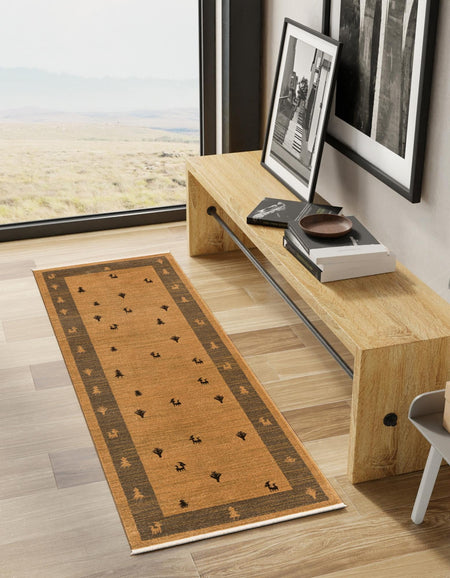 Zagros Oasis Collection Area Rug -  Tuyserkan