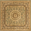 Versailles Elegance Collection Area Rug -  Montreuil Square Light Green  lifestyle 45