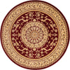 Versailles Elegance Collection Area Rug -  Montreuil Round Red  lifestyle 41