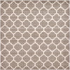 Lattice Gardens Collection Area Rug -  Bloomfield (Light Brown) Square Light Brown  lifestyle 22