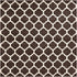 Lattice Gardens Collection Area Rug -  Bloomfield (Chocolate Brown)