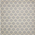 Lattice Gardens Collection Area Rug -  Bloomfield (Light Gray)