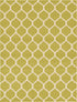 Lattice Gardens Collection Area Rug -  Bloomfield (Olive)