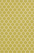 Lattice Gardens Collection Area Rug -  Bloomfield (Olive)