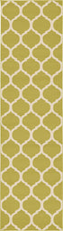 Lattice Gardens Collection Area Rug -  Bloomfield (Olive)