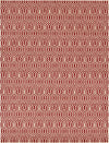 Lattice Gardens Collection Area Rug -  Thicketon Rectangle Red Main