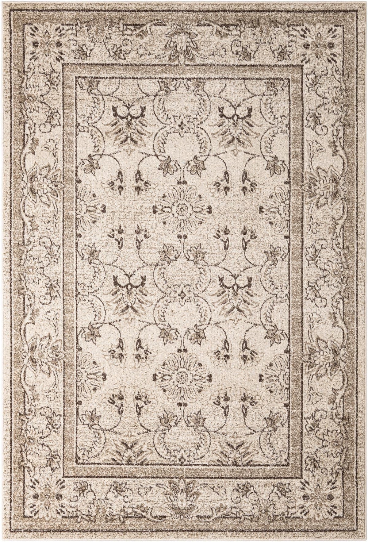 Horizon Collection Area Rug -  Meridian Rectangle Ivory  lifestyle 2