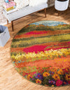 Marrakesh Elegance Collection Area Rug -  Taliouine Round Multi  lifestyle 31