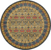 Chelsea Elegance Collection Area Rug -  Brompton (Navy Blue) Round Navy Blue  lifestyle 8