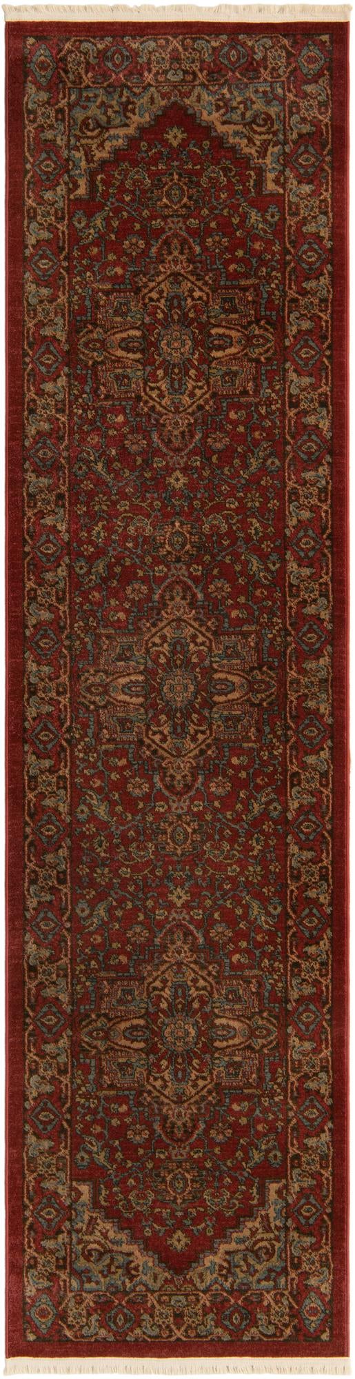 Persian Elegance Collection Area Rug -  Khorasan Runner Red  lifestyle 9