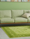 Horizon Collection Area Rug -  Apex (Light Green) Square Light Green  lifestyle 10