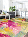 Marrakesh Elegance Collection Area Rug -  Draa Rectangle Multi  lifestyle 8