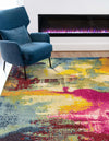 Marrakesh Elegance Collection Area Rug -  Draa Rectangle Multi  lifestyle 9