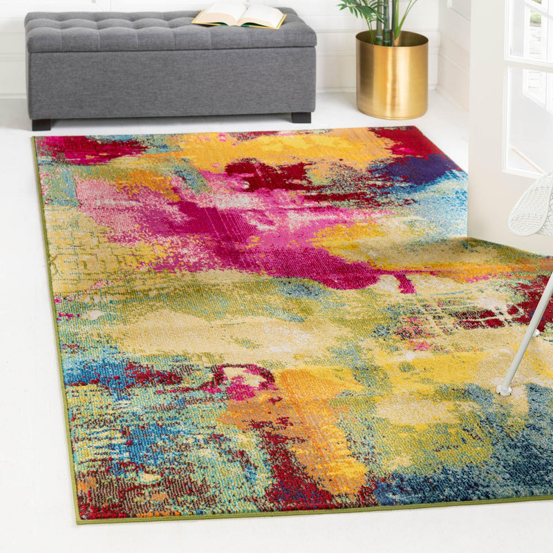 Marrakesh Elegance Collection Area Rug -  Draa Rectangle Multi  lifestyle 23