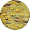 Sedona Vista Collection Area Rug -  Yucca Round Green  lifestyle 17