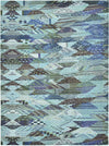 Sedona Vista Collection Area Rug -  Yucca Rectangle Blue Main