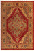 Persian Elegance Collection Area Rug -  Golestan Rectangle Red Main