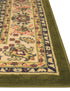 Isfahan Elegance Collection Area Rug - Naghsh-e Jahan (Green)