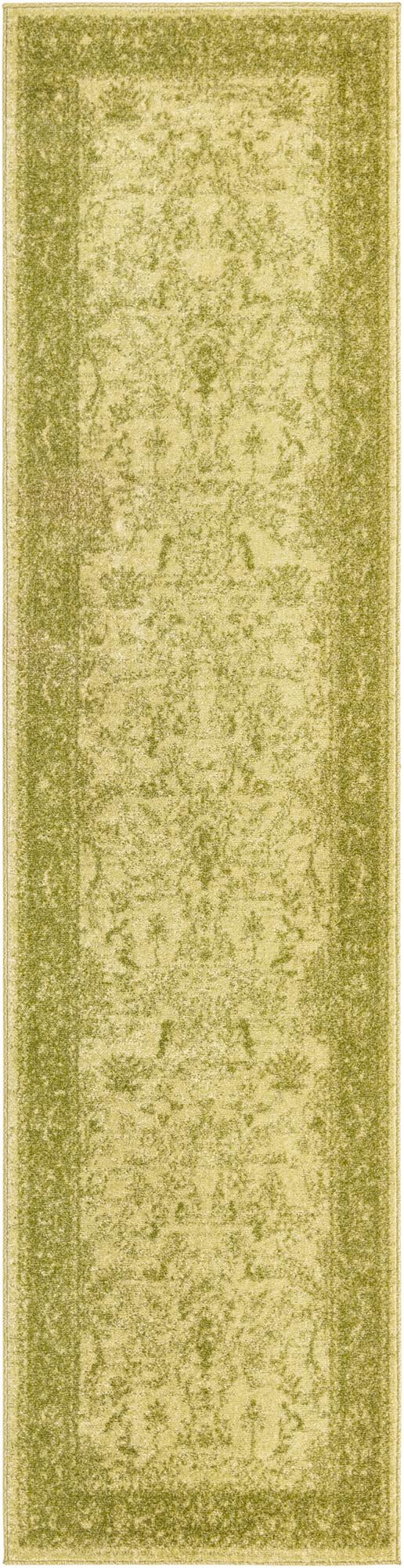 Horizon Collection Area Rug -  Apex (Light Green) Runner Light Green  lifestyle 9