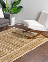 Zagros Oasis Collection Area Rug -  Khorramabad Rectangle Ivory  lifestyle 7