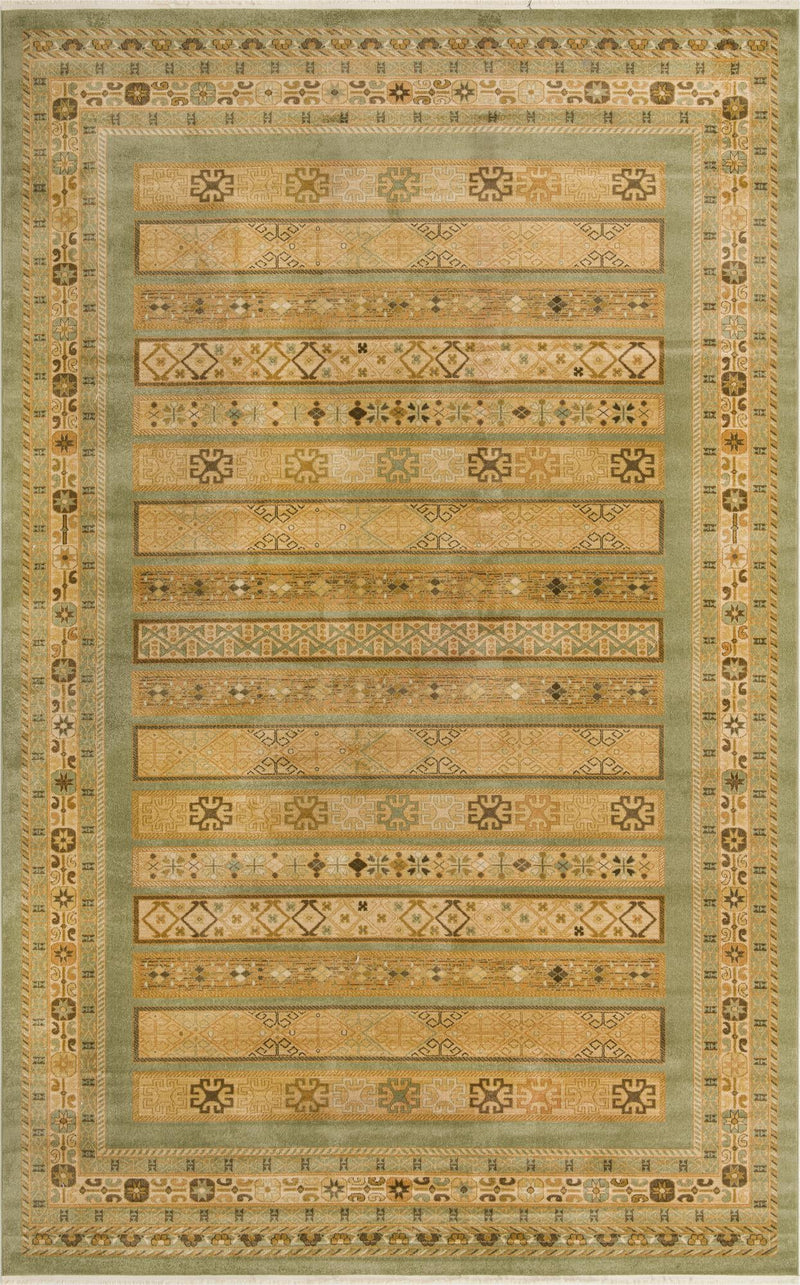 Zagros Oasis Collection Area Rug -  Khorramabad Rectangular Light Green  lifestyle 43