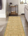 Zagros Oasis Collection Area Rug -  Khorramabad Runner Light Green  lifestyle 191