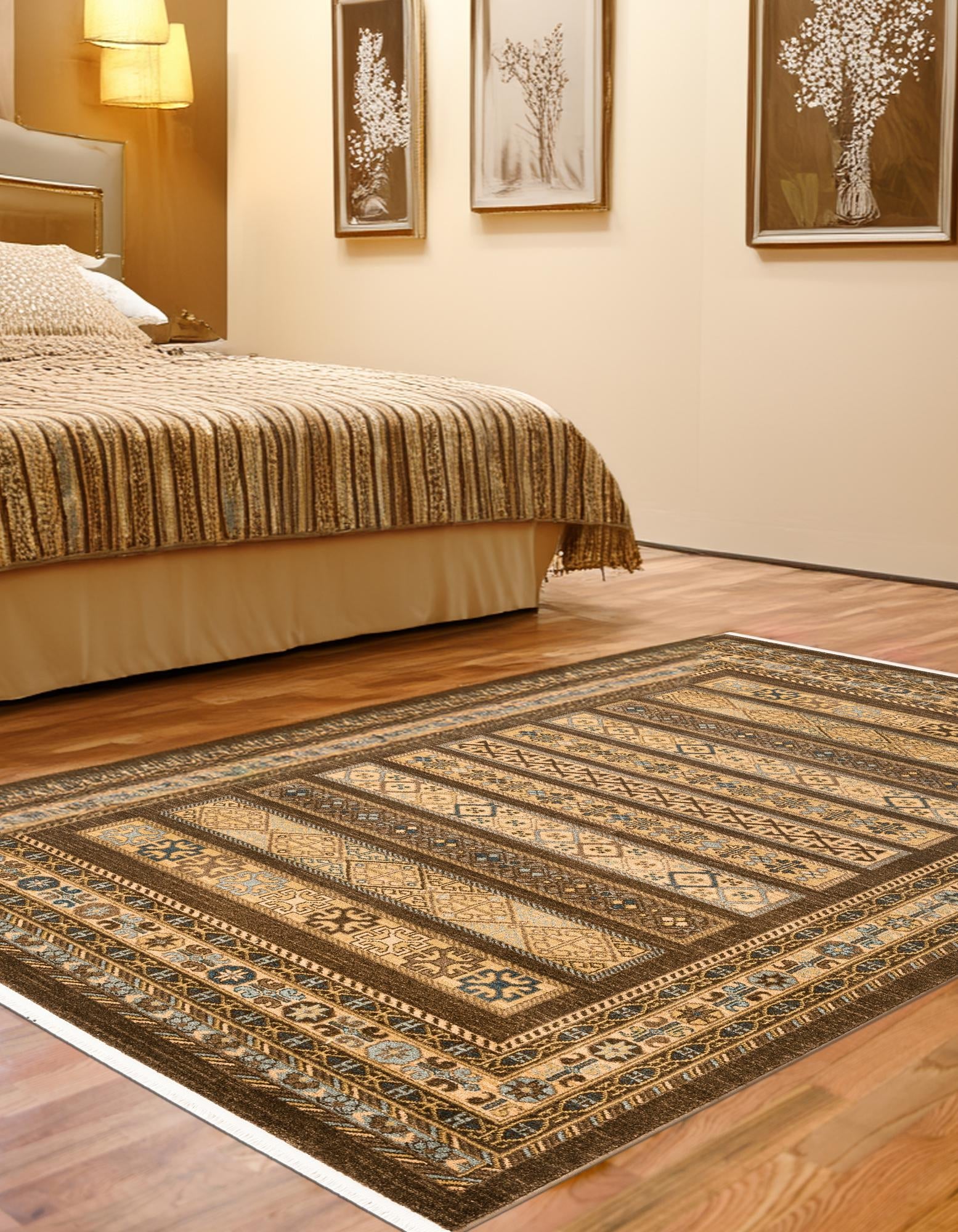 Zagros Oasis Collection Area Rug -  Khorramabad